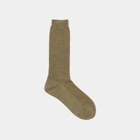 Wool Fine Ribbed Socks