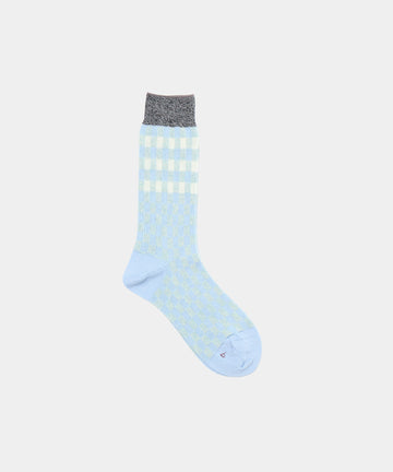 Jacquard Check Socks
