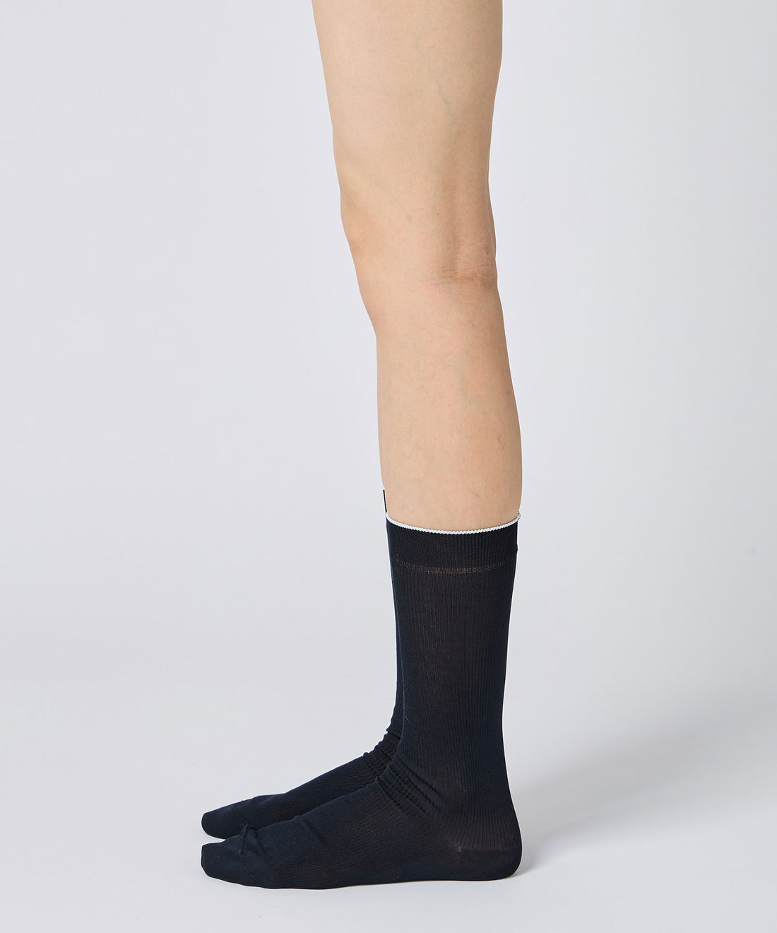 Cotton Fine Ribbed Socks