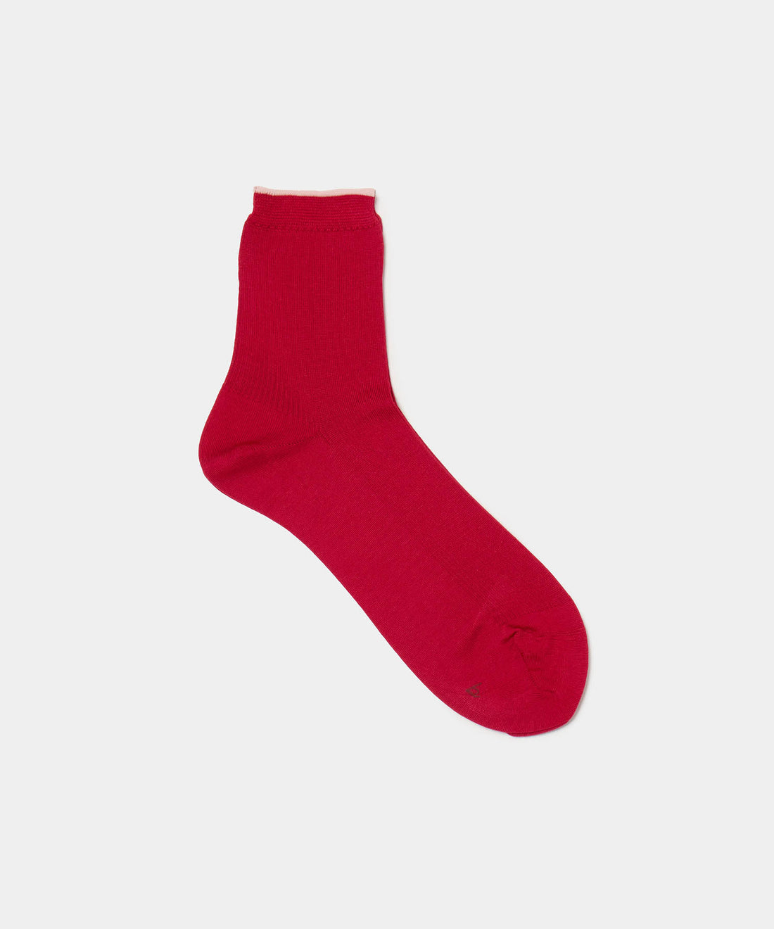Cotton Fine Ribbed Short Socks