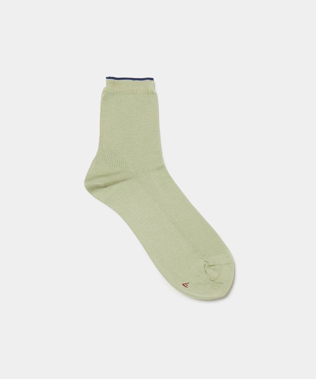 Cotton Fine Ribbed Short Socks