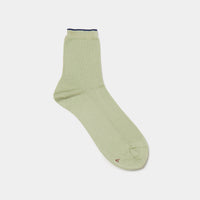 Cotton Fine Ribbed Short Socks