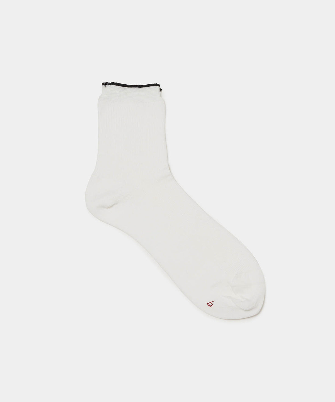 Cotton Fine Ribbed Short Socks