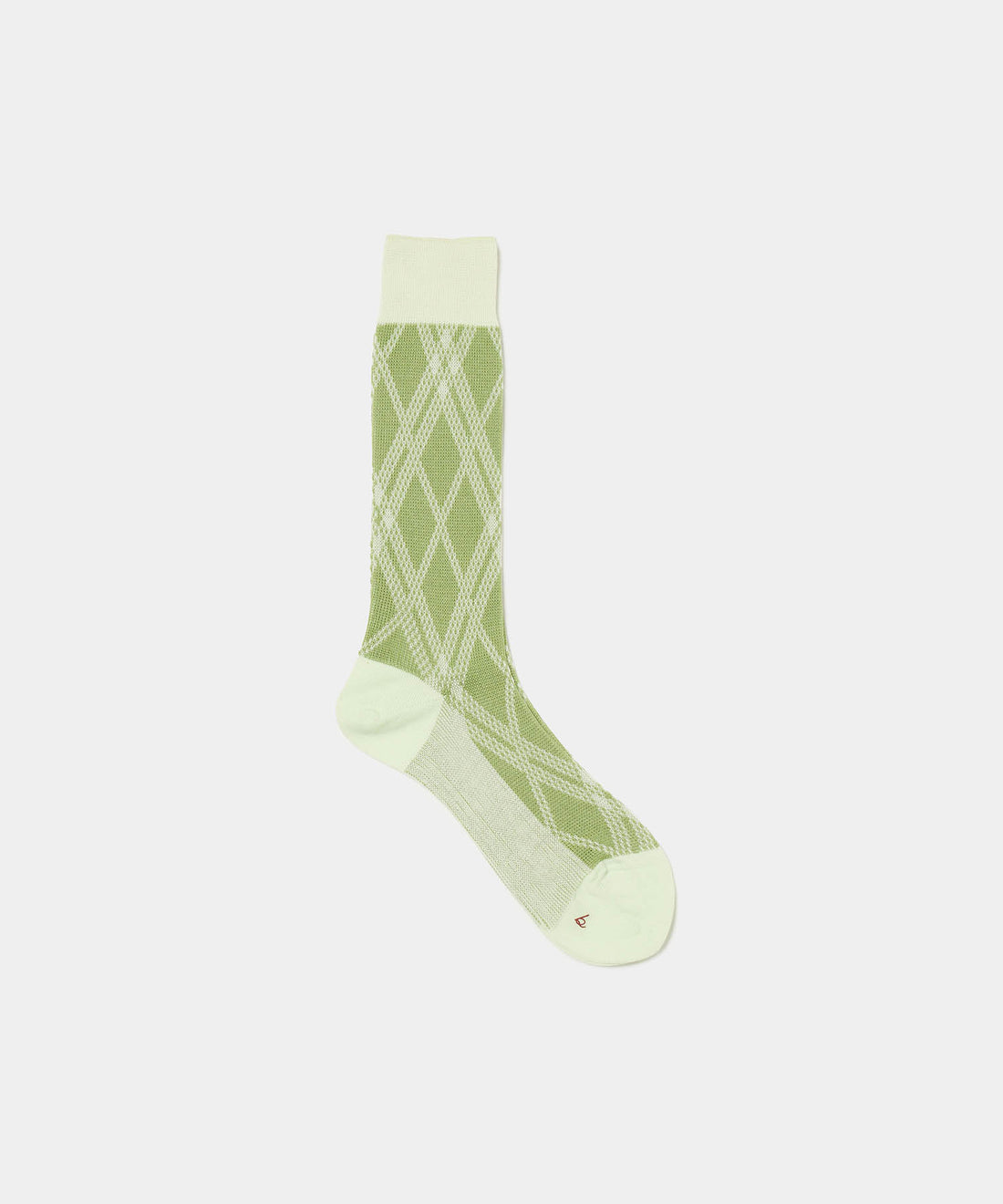 Jacquard Check Socks