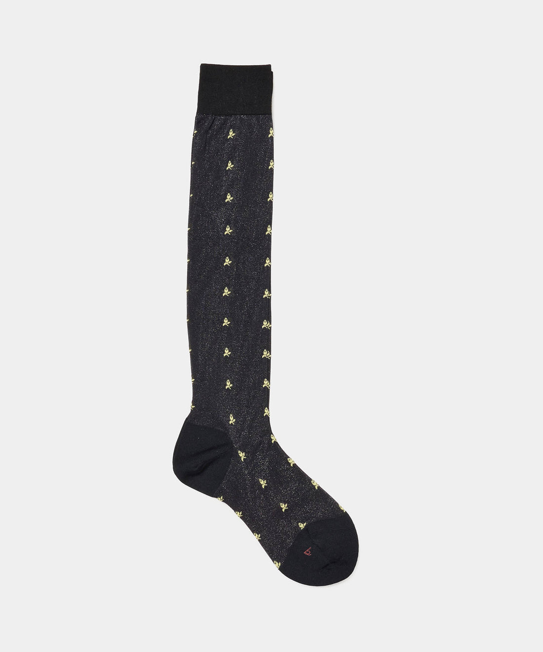 Tiny Flower Sheer Knee High Socks
