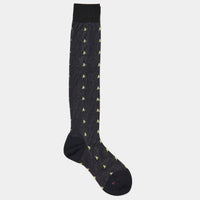 Tiny Flower Sheer Knee High Socks