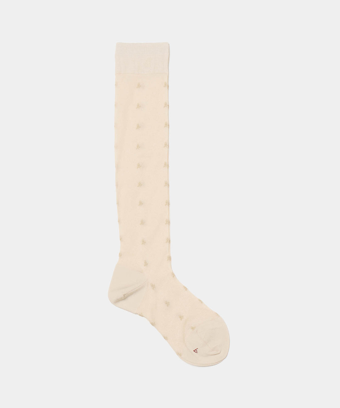Tiny Flower Sheer Knee High Socks