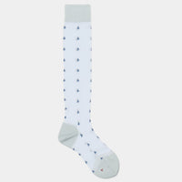 Tiny Flower Sheer Knee High Socks