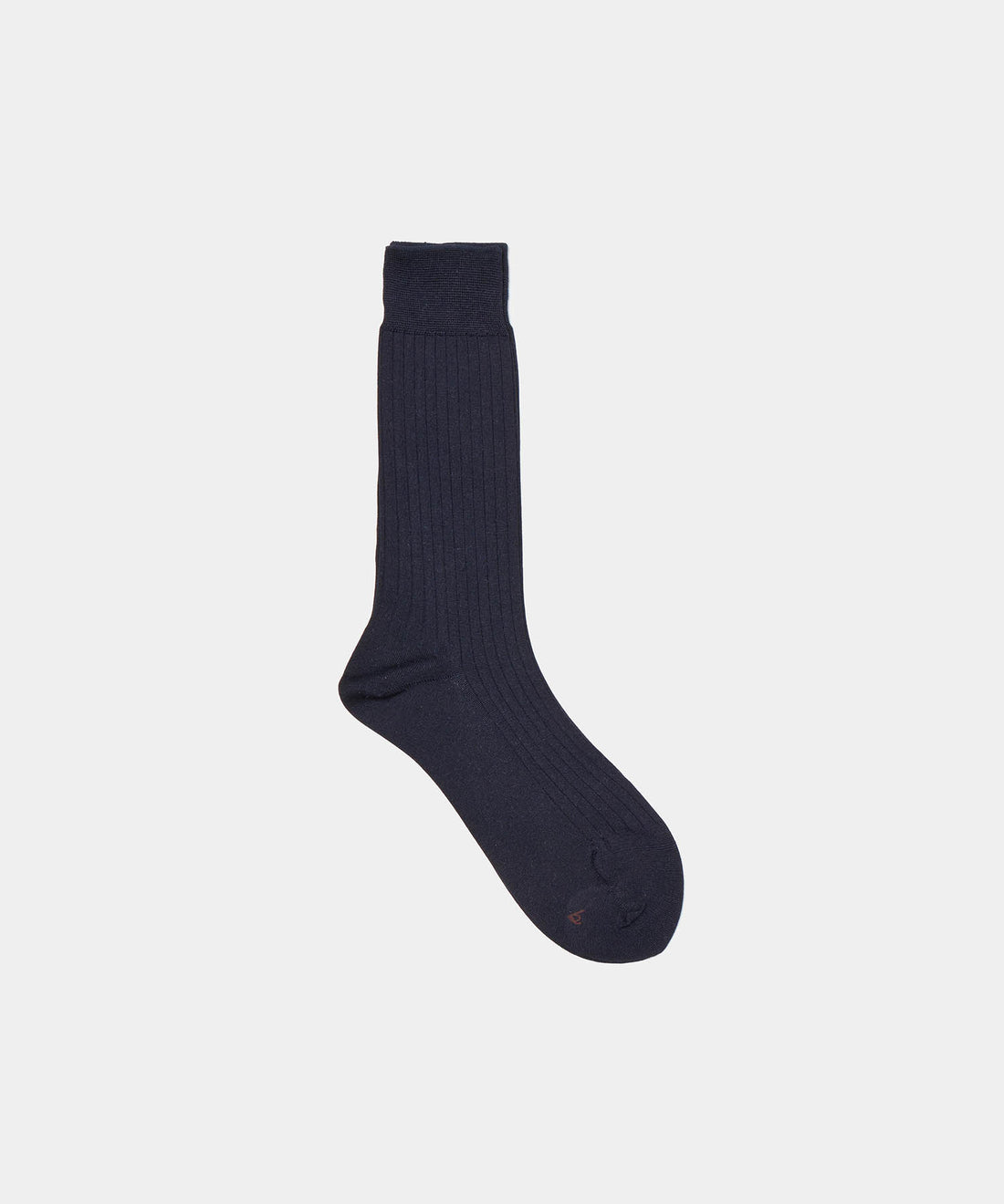 Silk Wide Ribbed Socks
