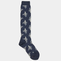 Floral Knee High Socks