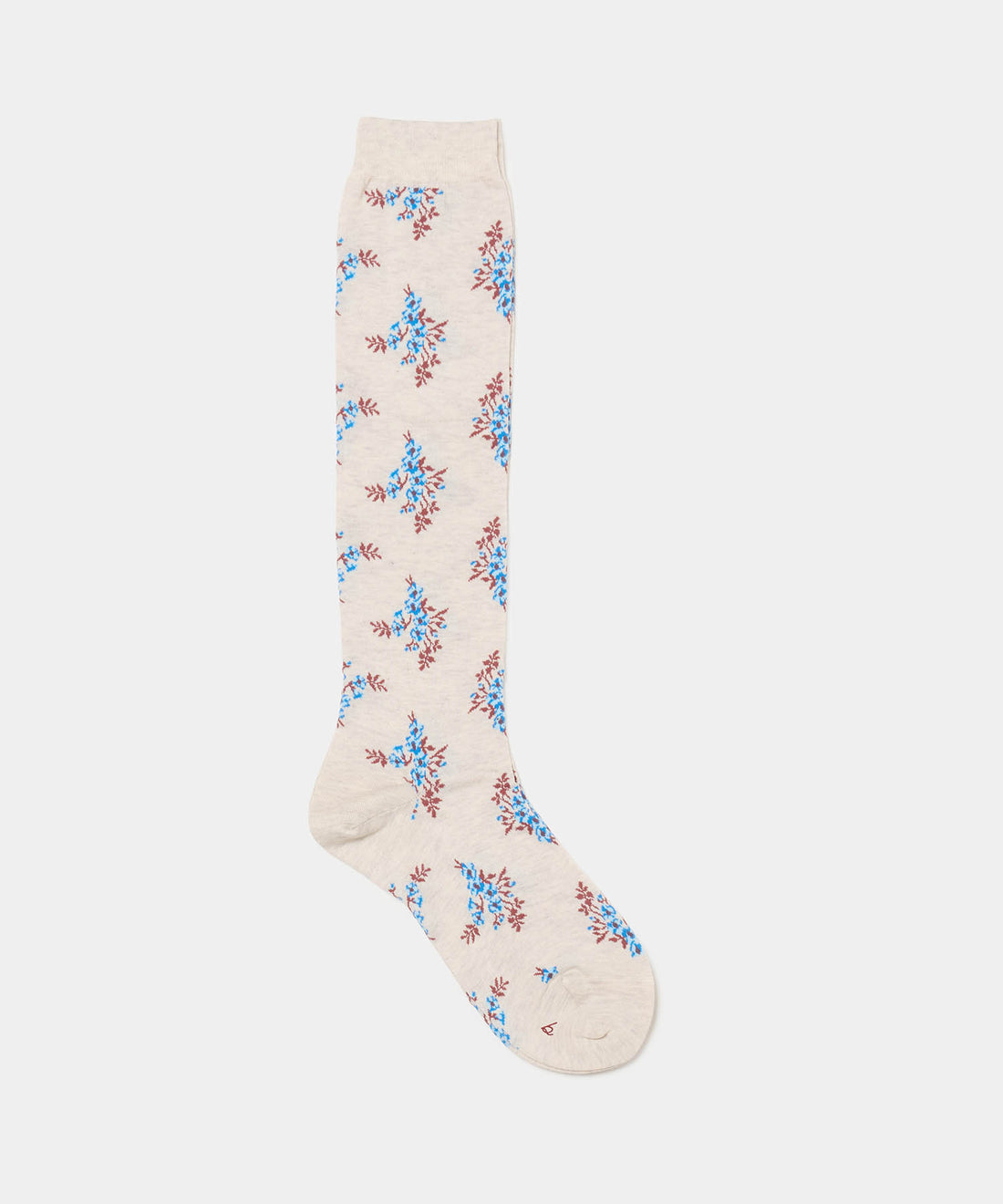 Floral Knee High Socks