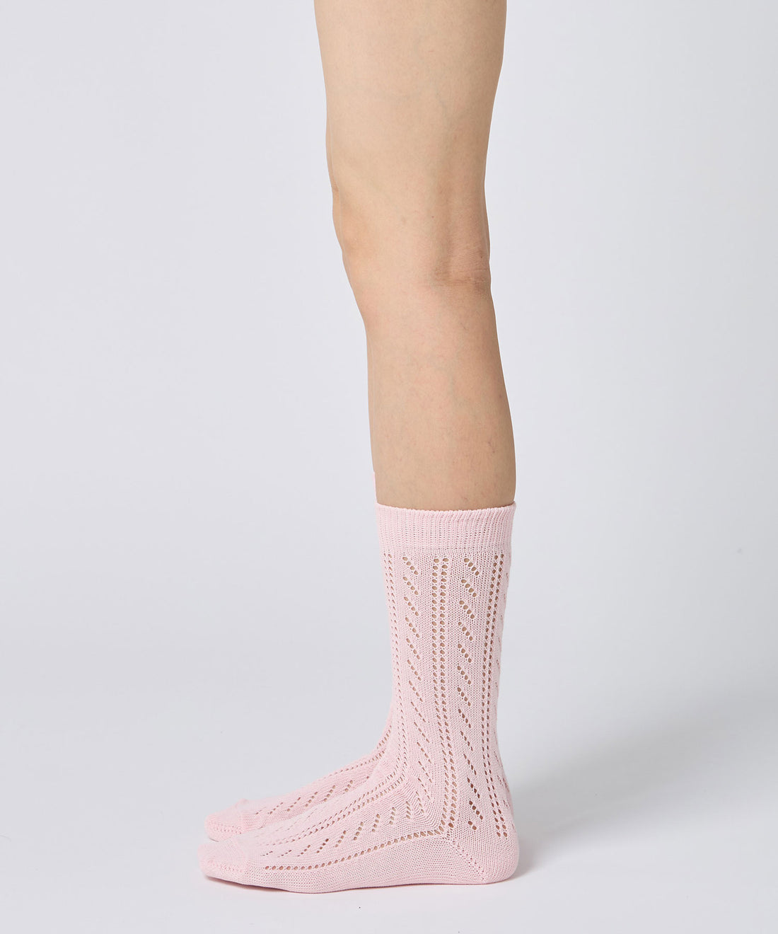 Organic Cotton Eyelet Socks