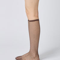 Fishnet  Knee High Socks