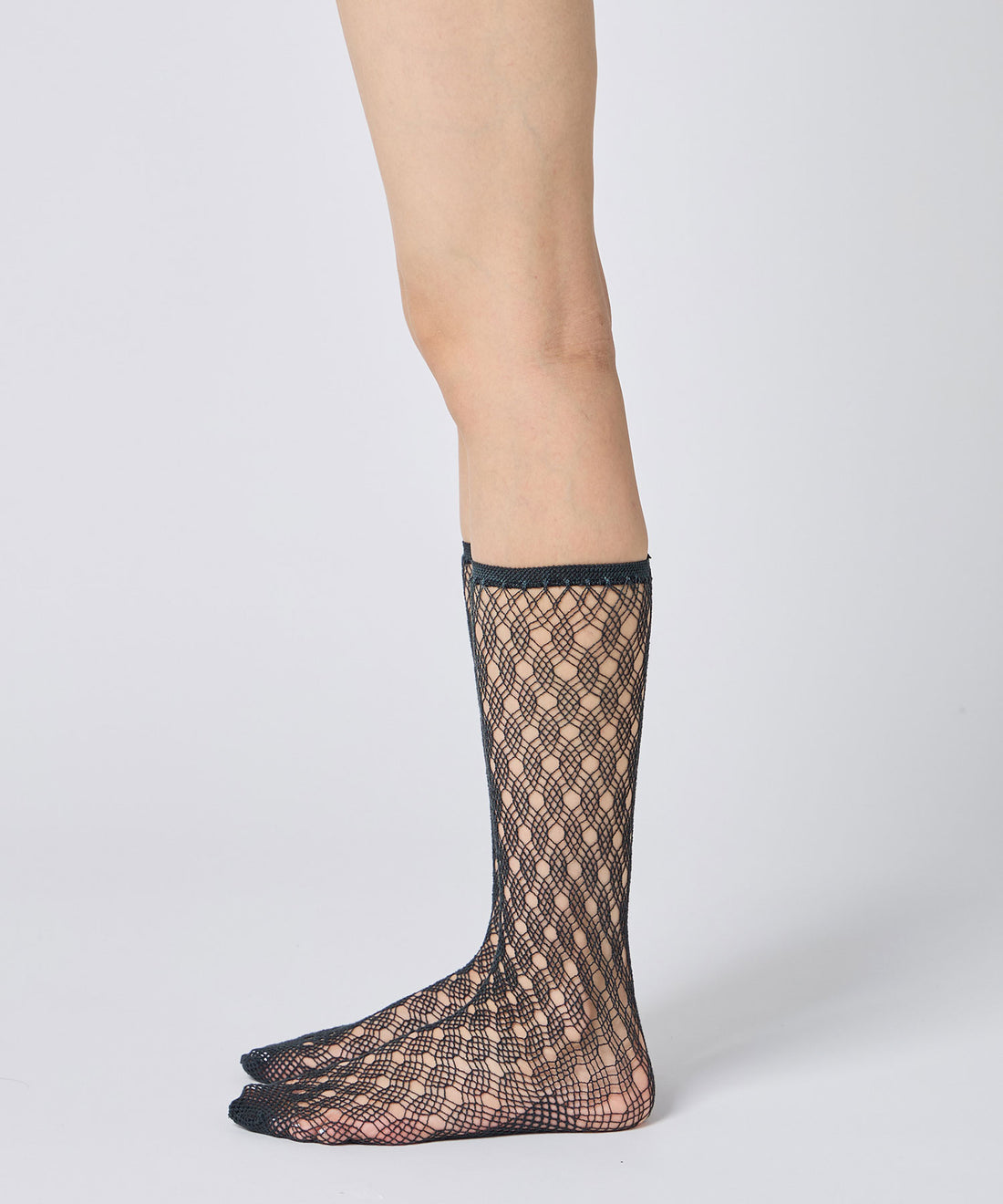 Wavy Fishnet Socks