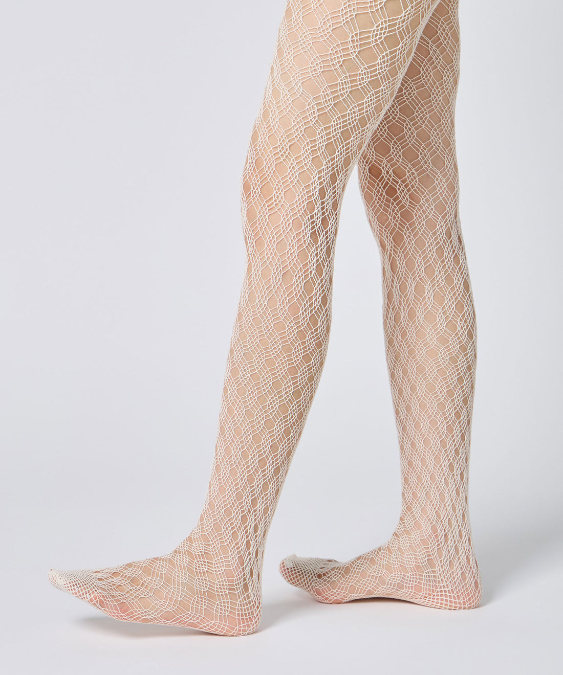 Wavy Fishnet Tights