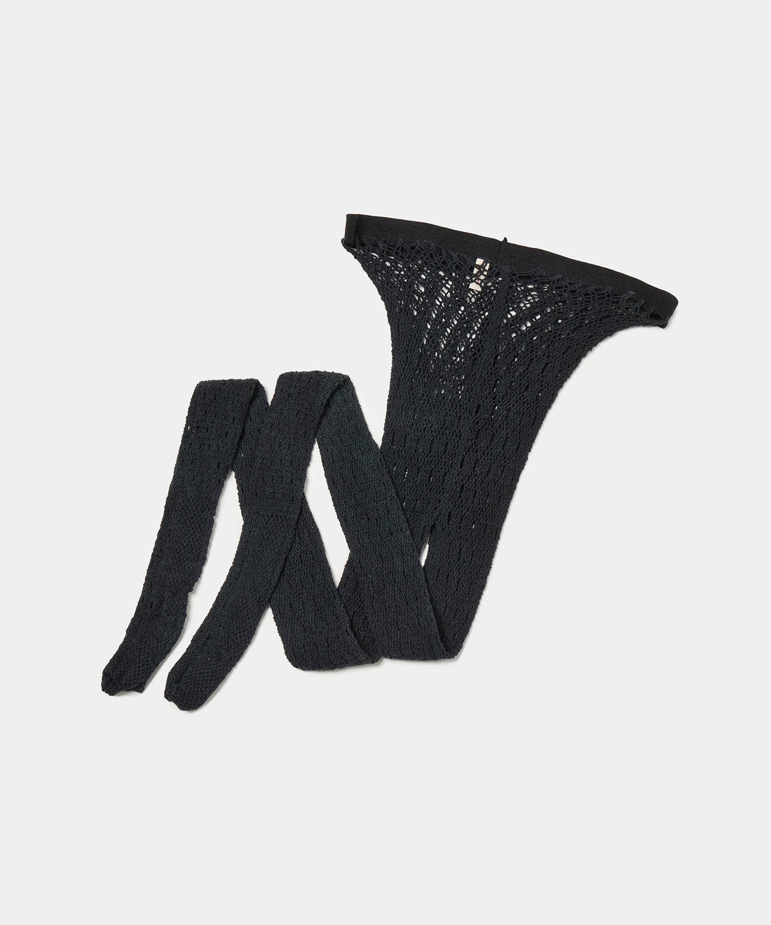 Wavy Fishnet Tights