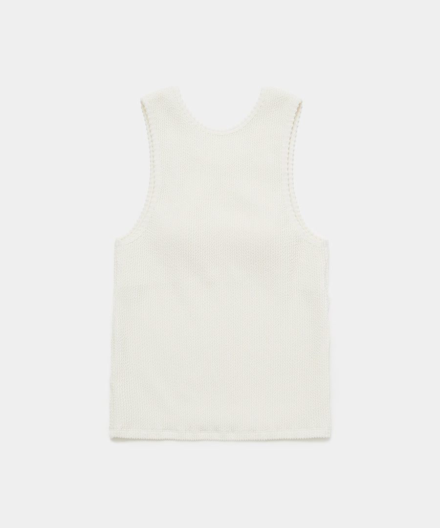 Shrink Rib Knit Tank