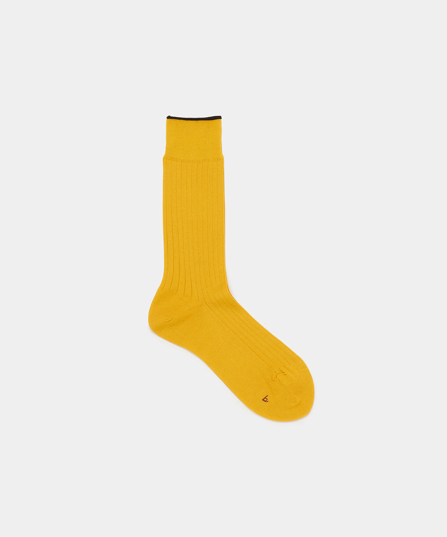 Egyptian Cotton Ribbed Socks